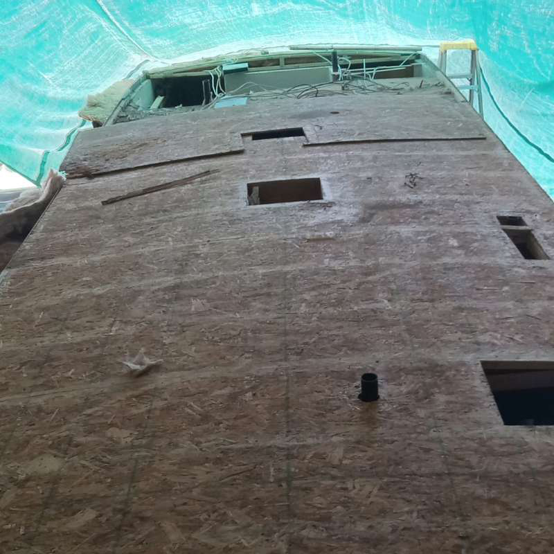 RV, Travel Trailer Complete Roof Replacement Project By Ricks RV Repair Service